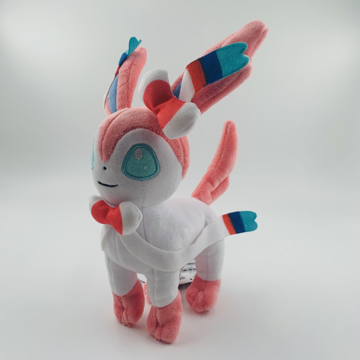 Pokemon Sylveon Plush Anime Cartoon Collectible Figurine Toy Kawaii Eevee Stuffed Doll for Kids and Adults