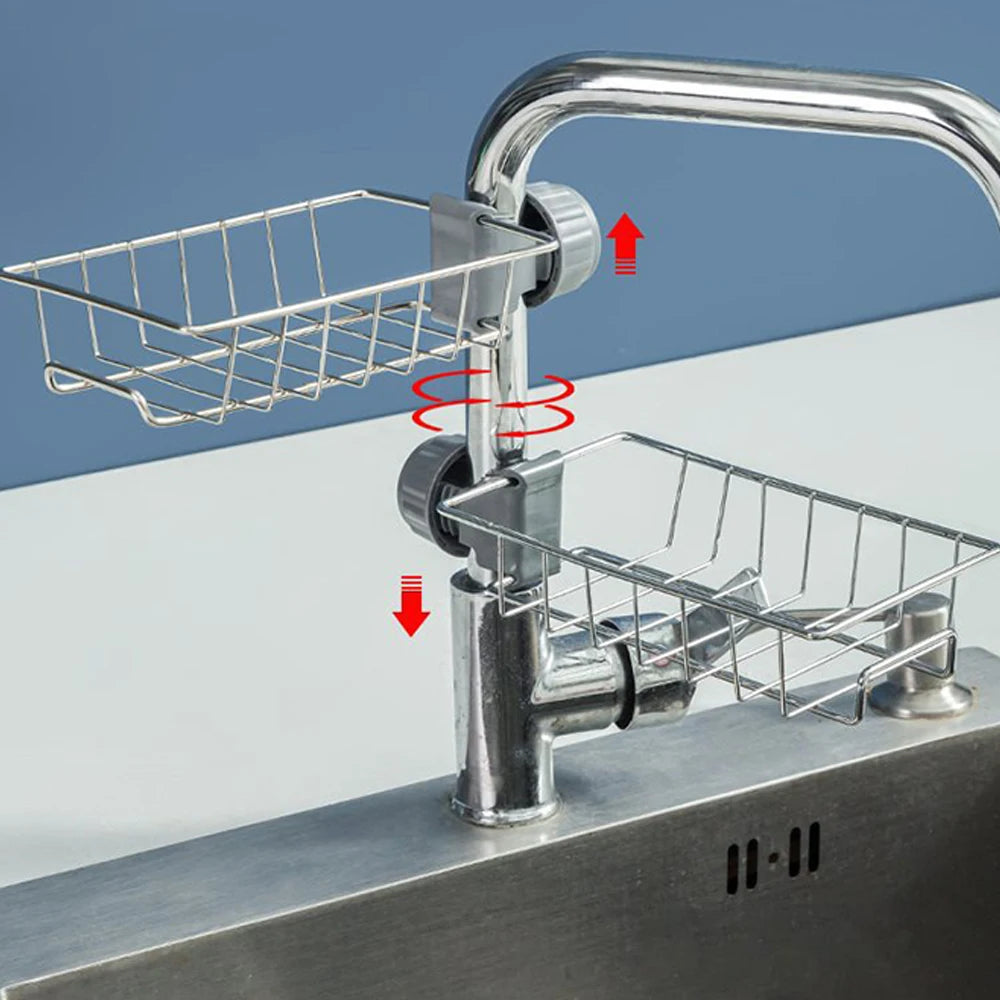 Kitchen Sink Organizer - Sponge & Soap Holder