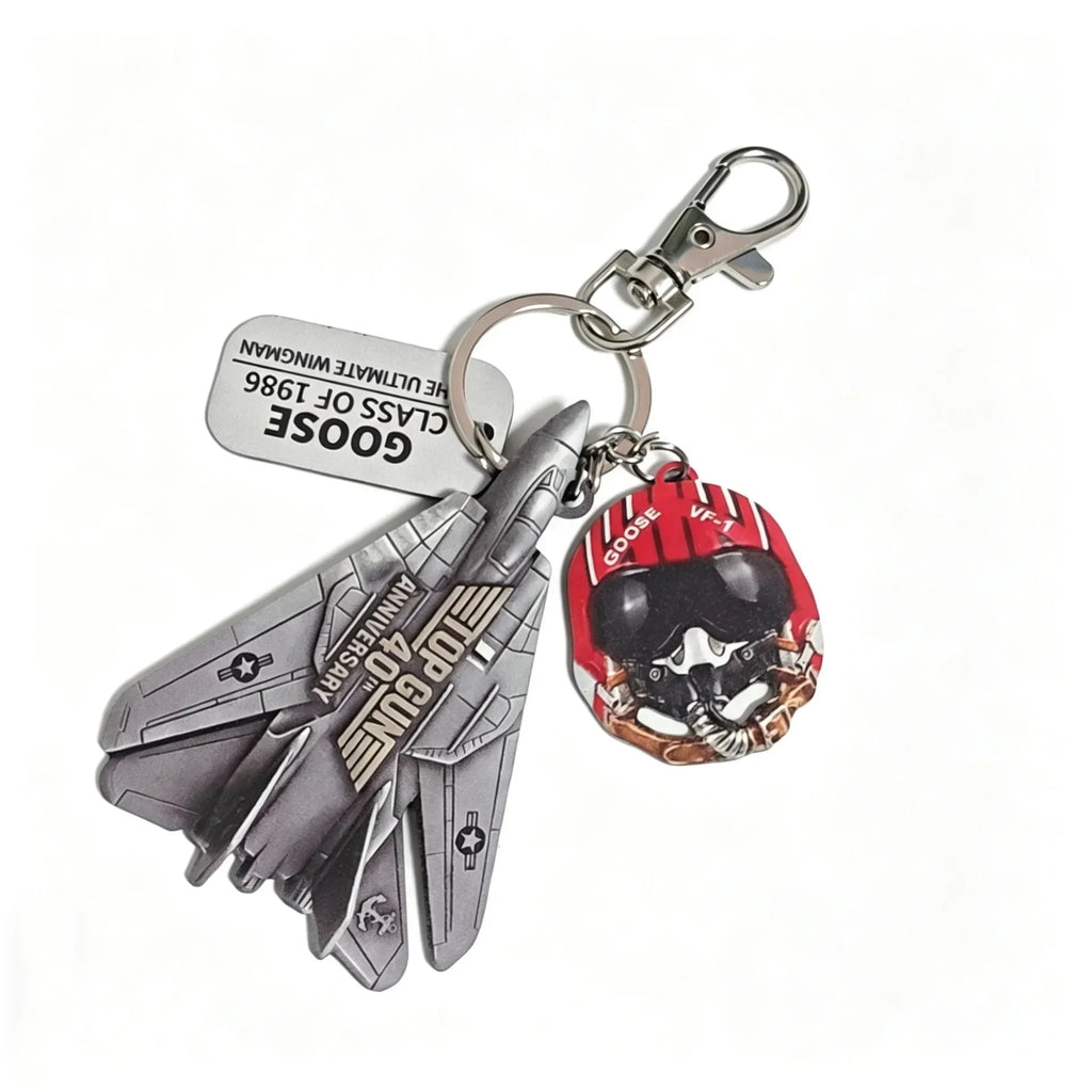 40th Anniversary Keychain Pilot Duck Cosplay Collectible Figurine 2026 Movie Fan Exclusive Gift