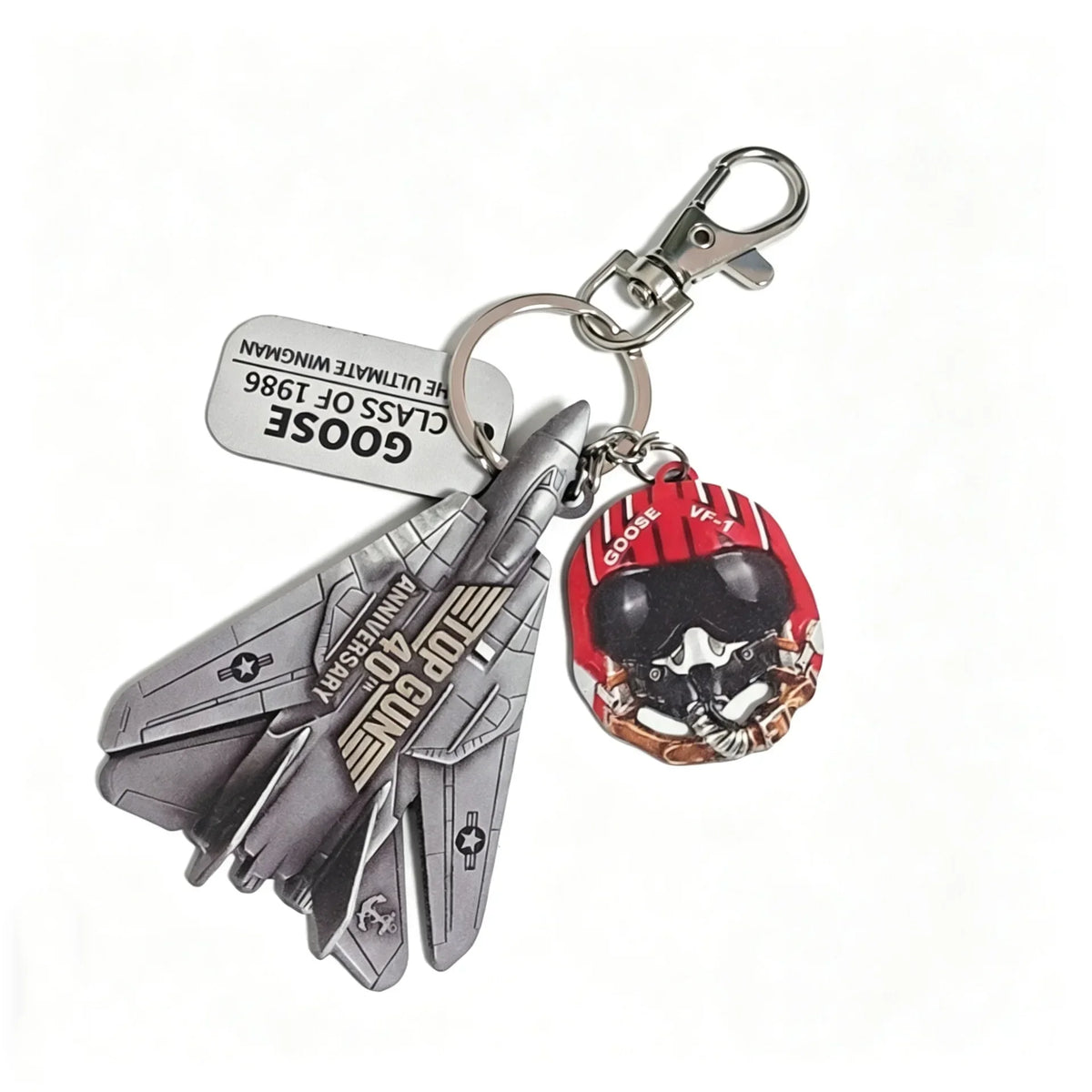 40th Anniversary Keychain Pilot Duck Cosplay Collectible Figurine 2026 Movie Fan Exclusive Gift