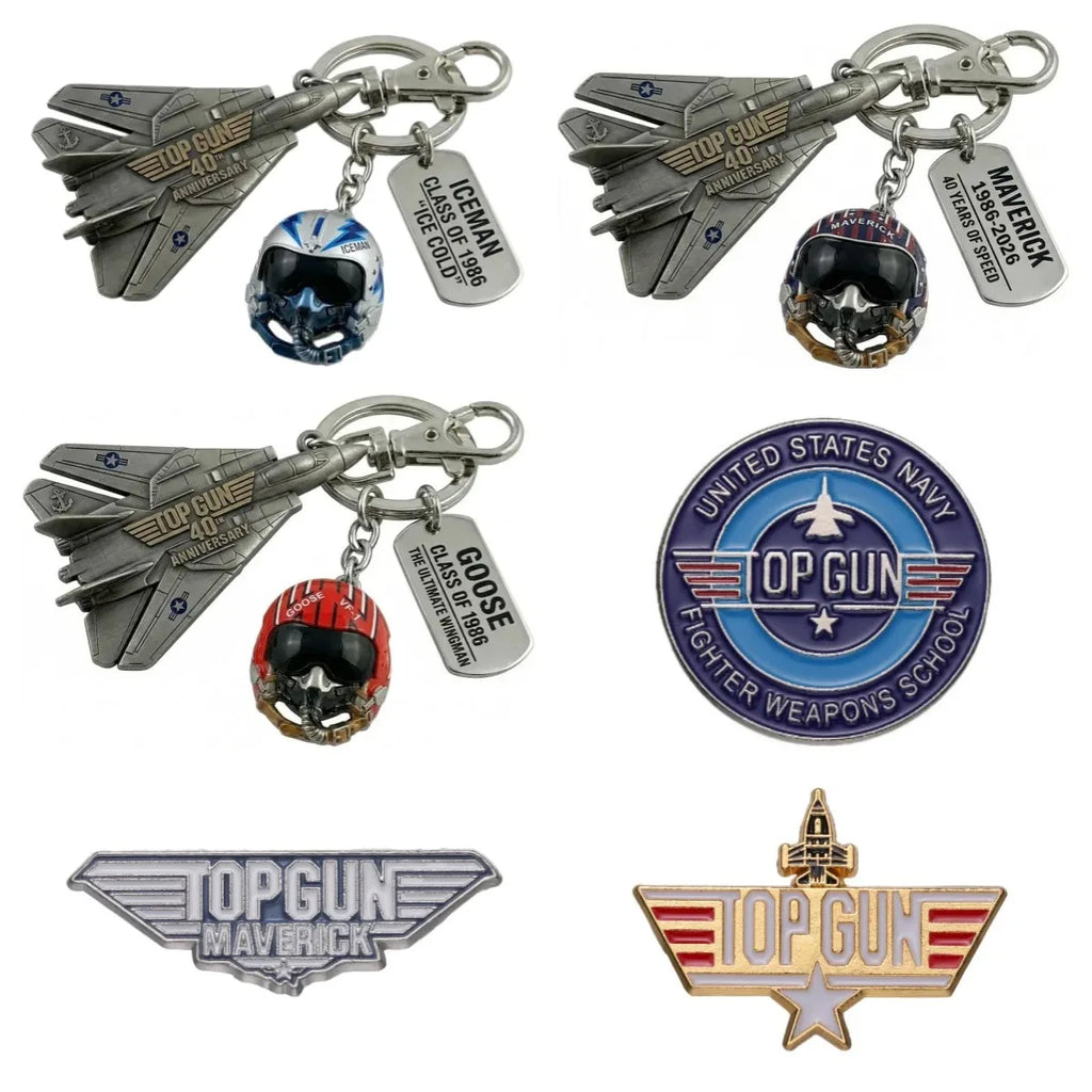 40th Anniversary Keychain Pilot Duck Cosplay Collectible Figurine 2026 Movie Fan Exclusive Gift