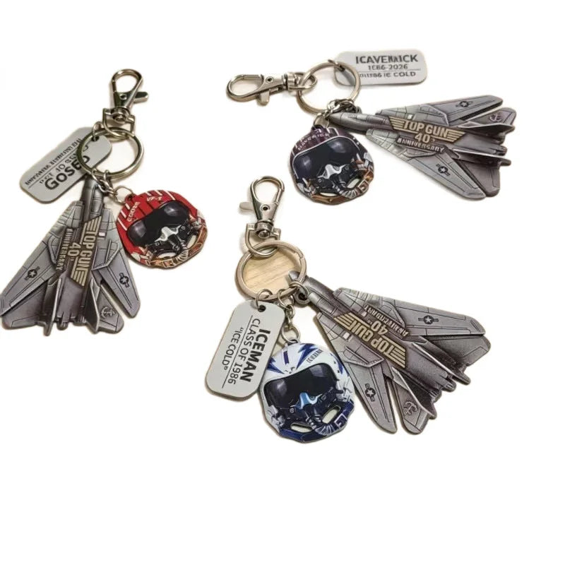40th Anniversary Keychain Pilot Duck Cosplay Collectible Figurine 2026 Movie Fan Exclusive Gift