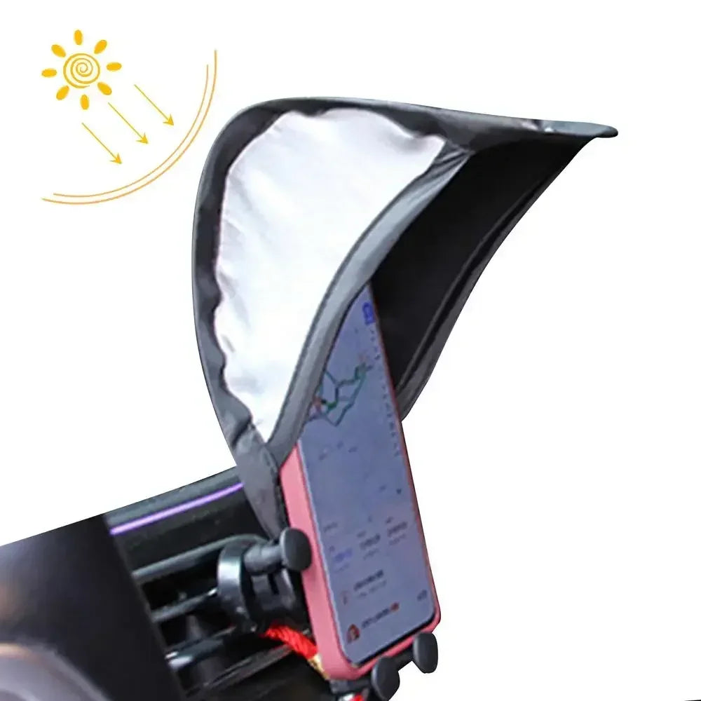 New Cell Phone Umbrella Sun Shade Sun Shade For Phone Sun Shield For Cell Phones Phone Sun Shade Glare Blocking Phone Stand