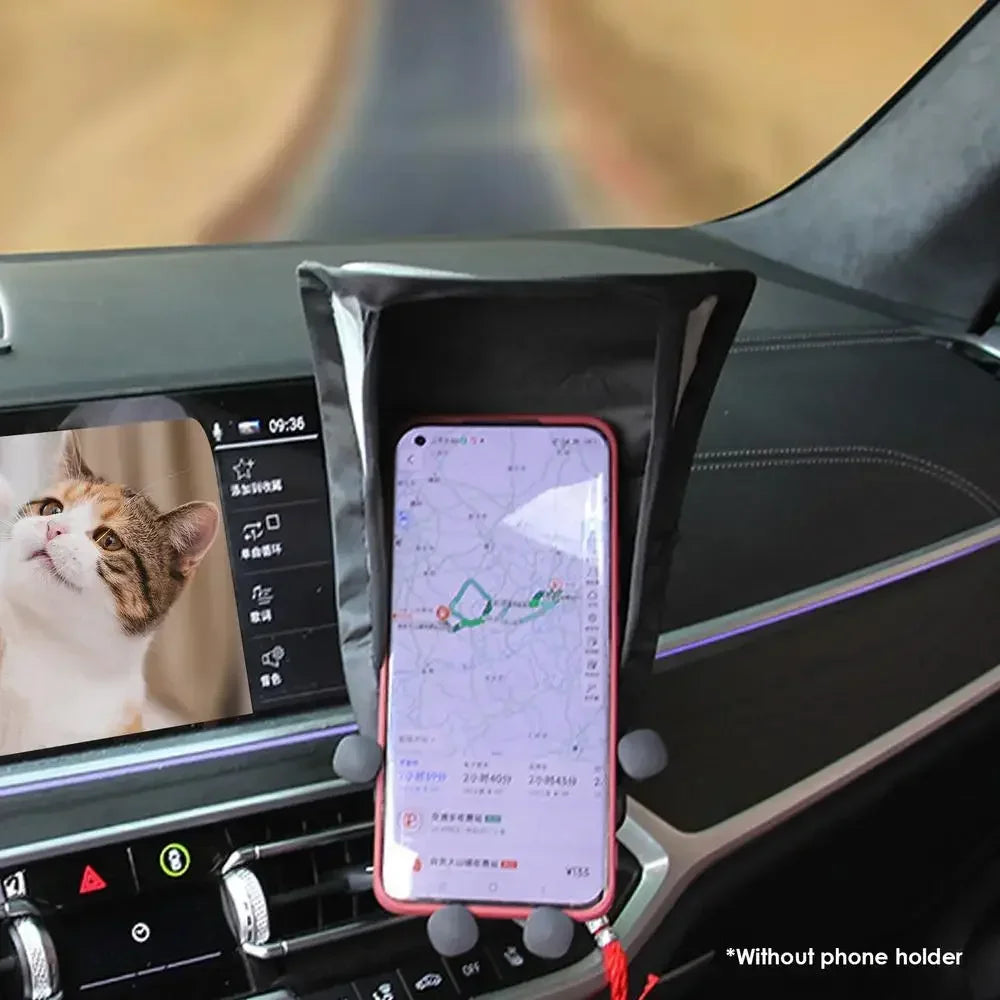 New Cell Phone Umbrella Sun Shade Sun Shade For Phone Sun Shield For Cell Phones Phone Sun Shade Glare Blocking Phone Stand