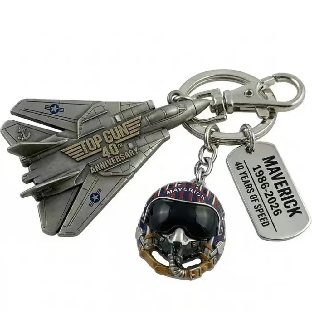 40th Anniversary Keychain Pilot Duck Cosplay Collectible Figurine 2026 Movie Fan Exclusive Gift