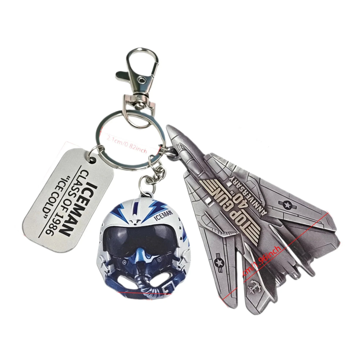 40th Anniversary Keychain Pilot Duck Cosplay Collectible Figurine 2026 Movie Fan Exclusive Gift