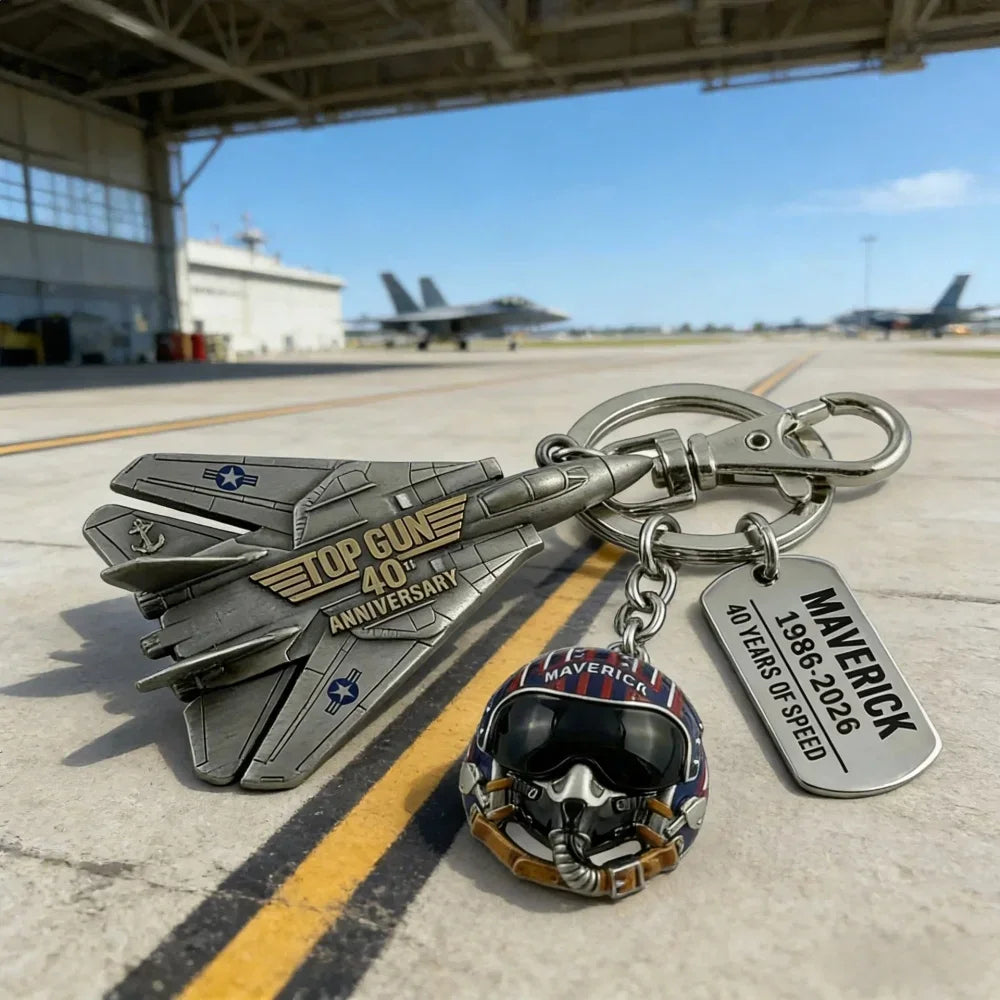 40th Anniversary Keychain Pilot Duck Cosplay Collectible Figurine 2026 Movie Fan Exclusive Gift