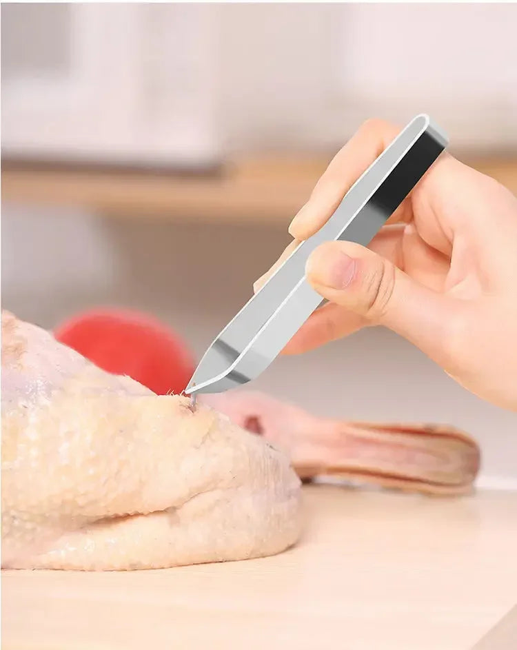 1/2Pcs Stainless Steel Fish Bone Tweezers Pincer Clip Puller Remover Tongs Fish Bone Plucking Clamp Kitchen Gadgets Tools