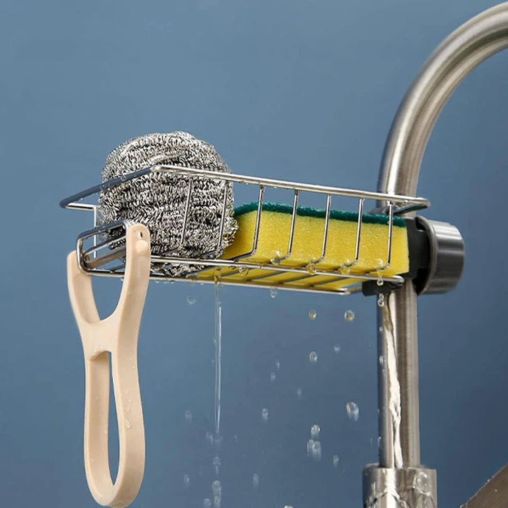 Kitchen Sink Organizer - Sponge & Soap Holder