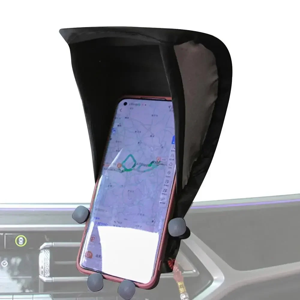 New Cell Phone Umbrella Sun Shade Sun Shade For Phone Sun Shield For Cell Phones Phone Sun Shade Glare Blocking Phone Stand